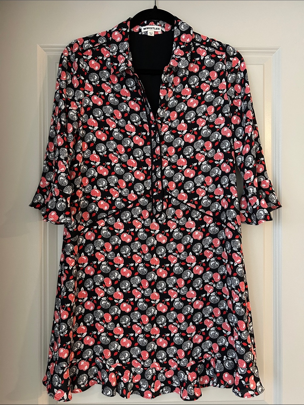 Whistles Cherry Dress US 2